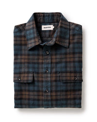 The Yosemite Shirt in Wetlands Plaid