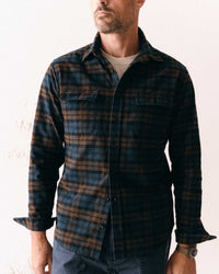 The Yosemite Shirt in Wetlands Plaid