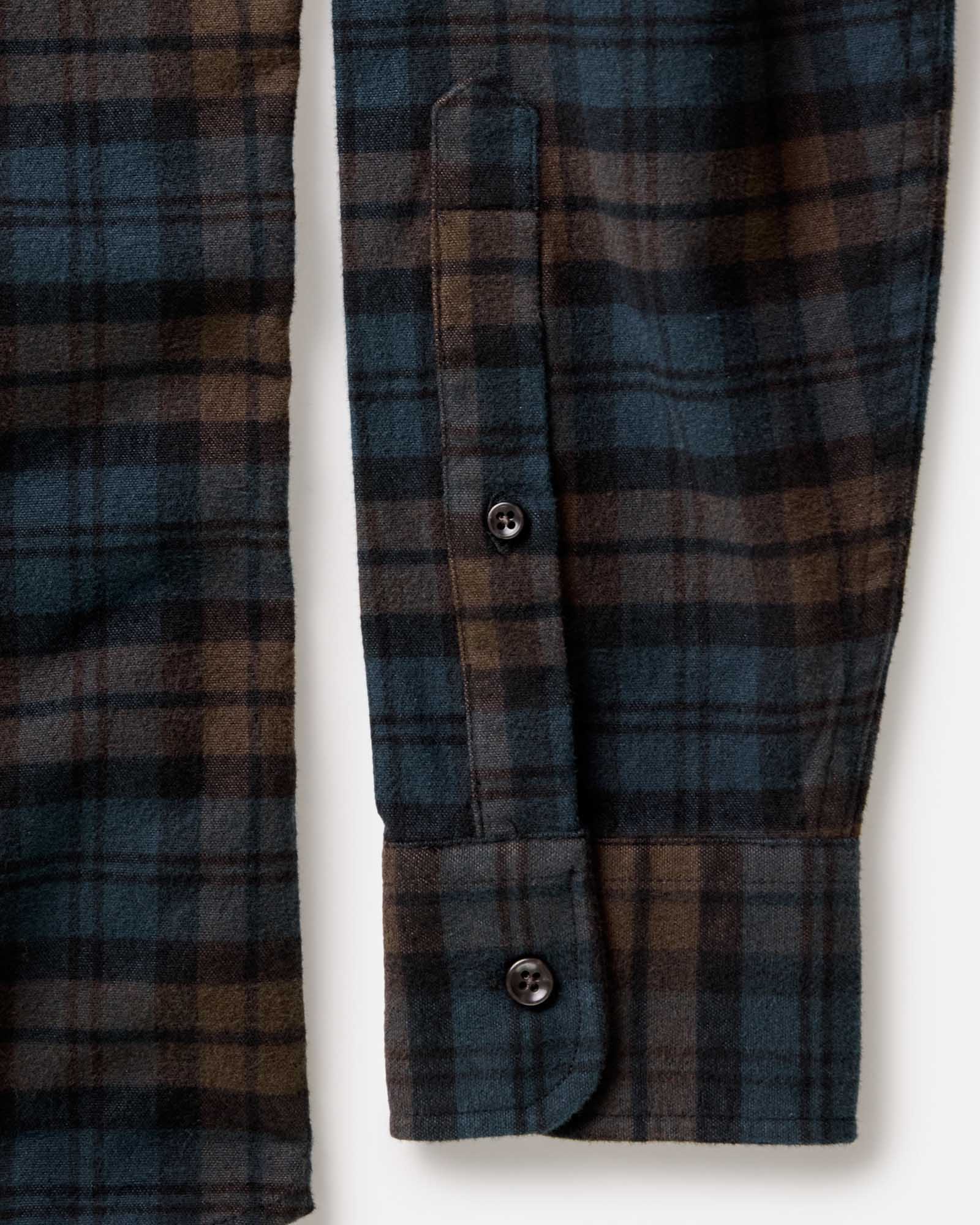 The Yosemite Shirt in Wetlands Plaid