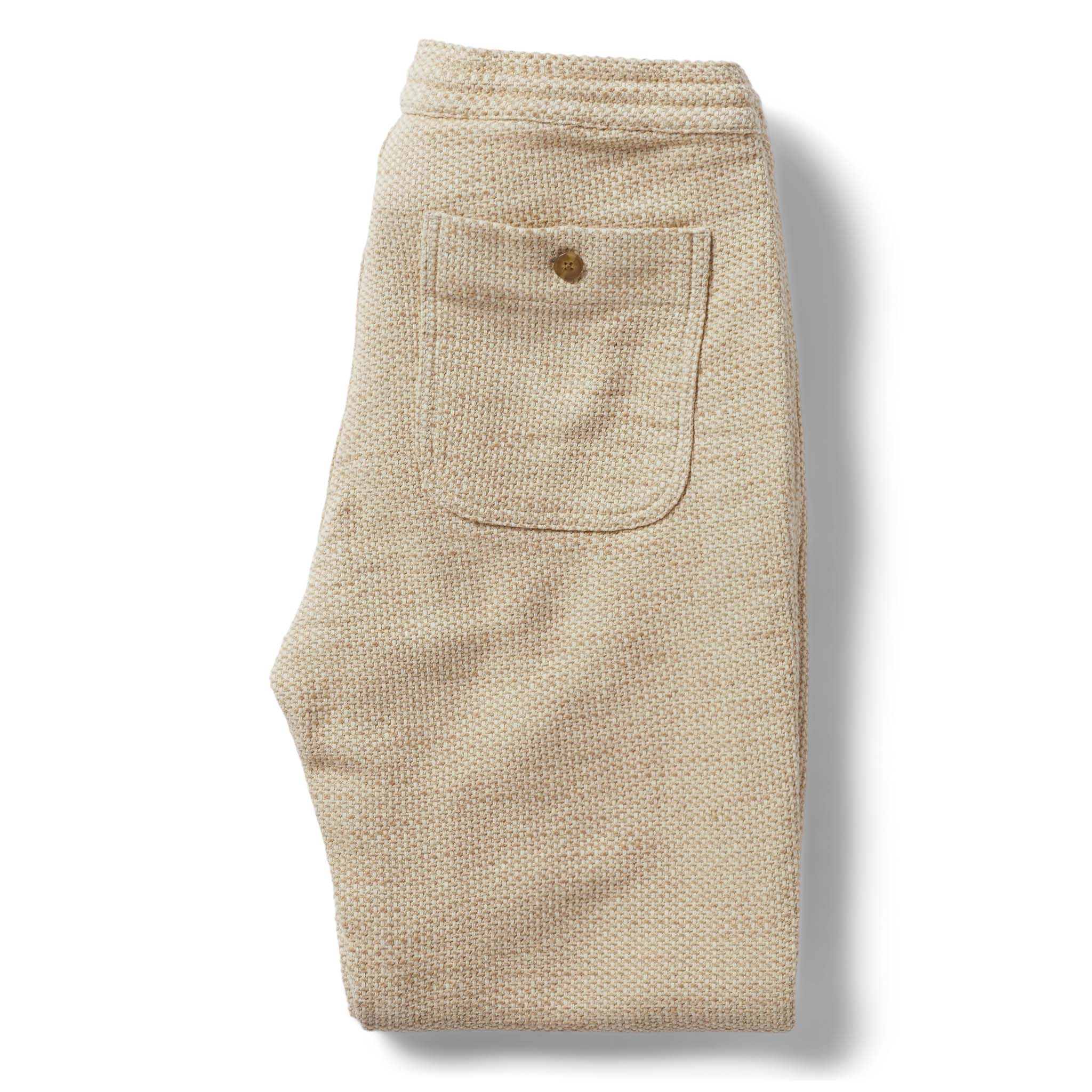 Apres Pant in Natural Sashiko
