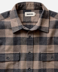 The Yosemite Shirt in Heather Sable Buffalo Check