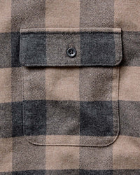The Yosemite Shirt in Heather Sable Buffalo Check