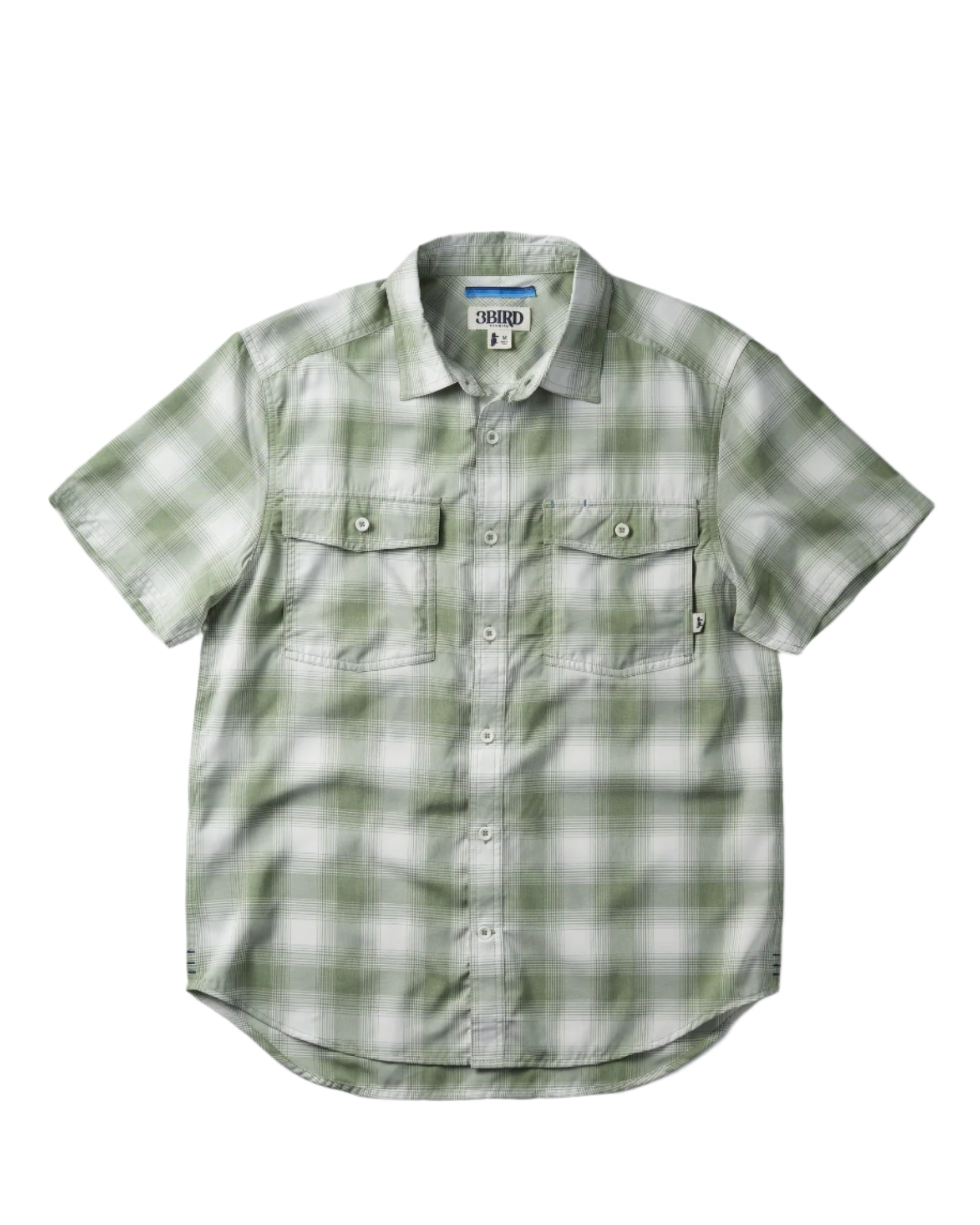 Kingfisher SS Shirt - Sage Kirby Plaid
