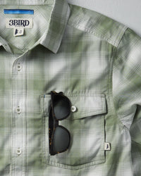 Kingfisher SS Shirt - Sage Kirby Plaid