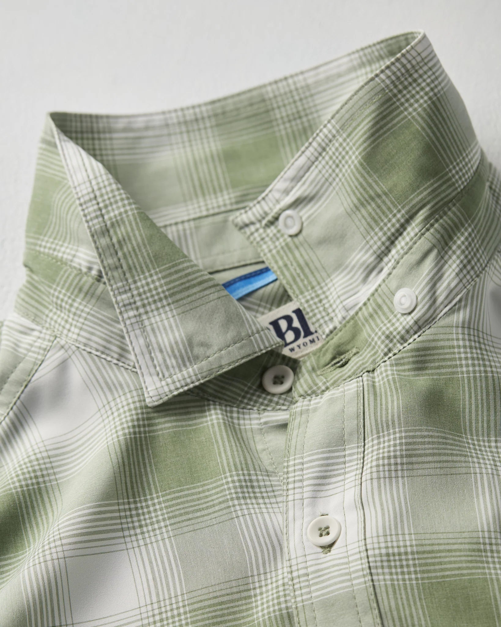 Kingfisher SS Shirt - Sage Kirby Plaid
