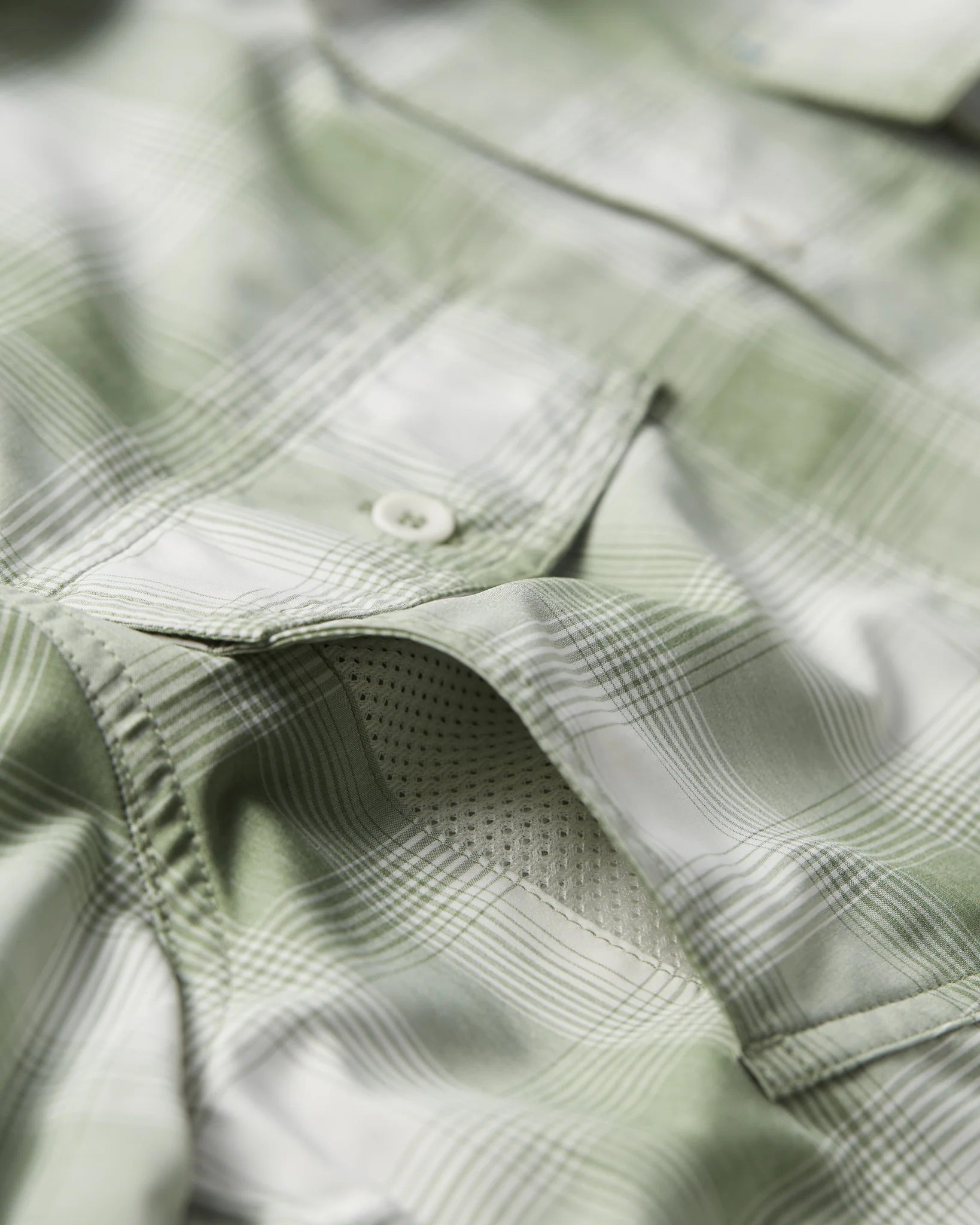 Kingfisher SS Shirt - Sage Kirby Plaid