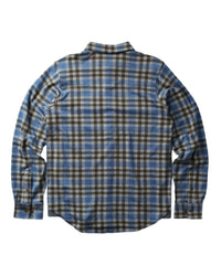 Tidal Knit Shirt - Bluebird Meridian Plaid