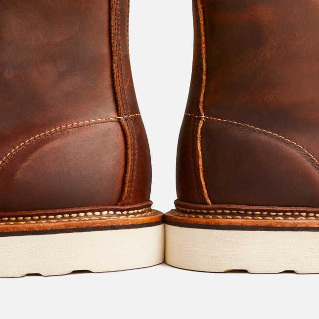 Classic Moc - Copper Rough & Tough Leather