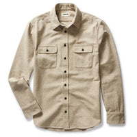 The Yosemite Shirt in Oat Donegal