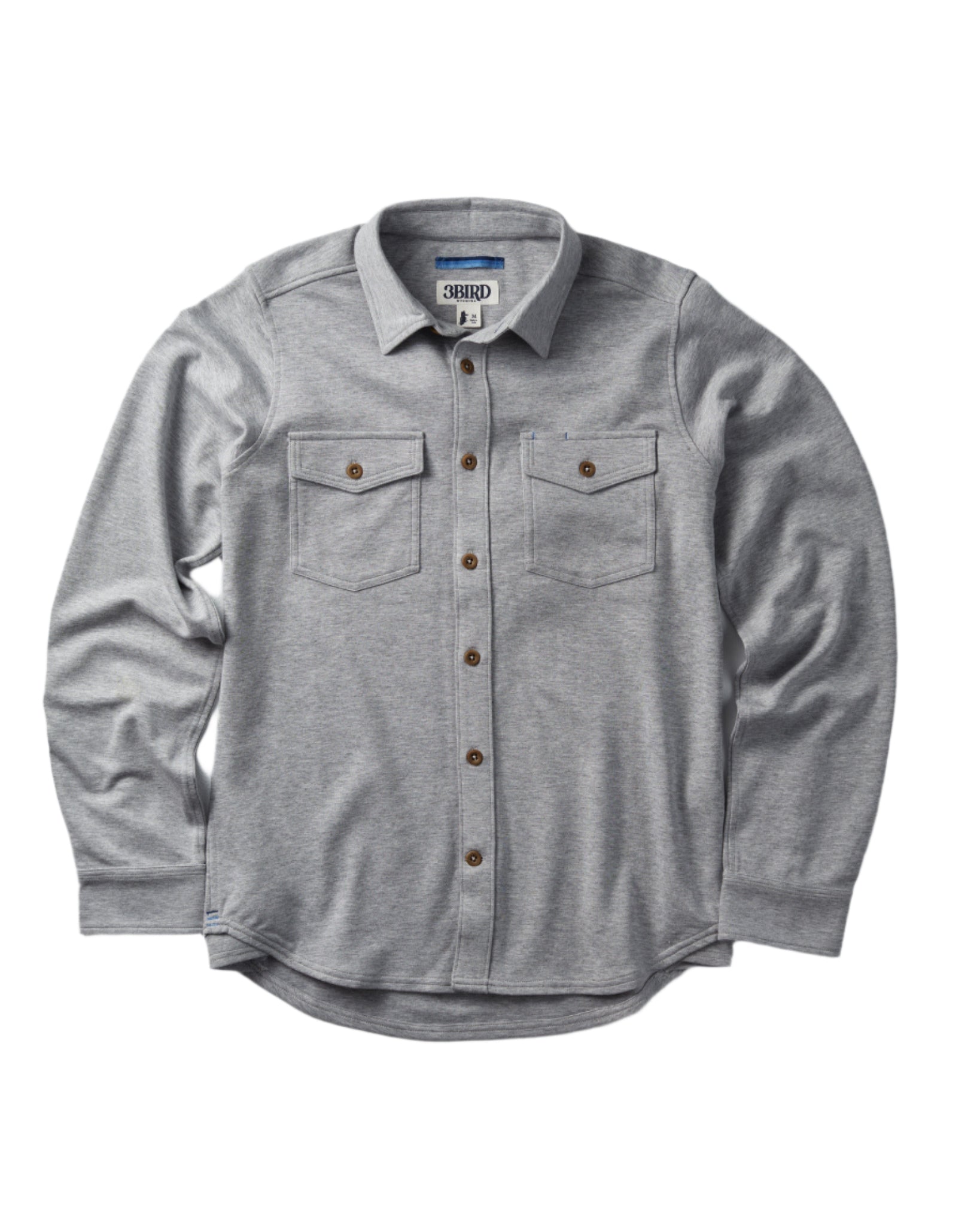 Tidal Knit Shirt - Pewter