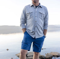 Tidal Knit Shirt - Pewter