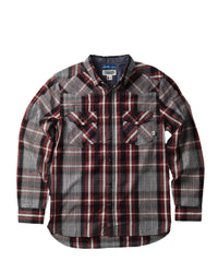 Ranchester LS Shirt - Black Horizon Plaid