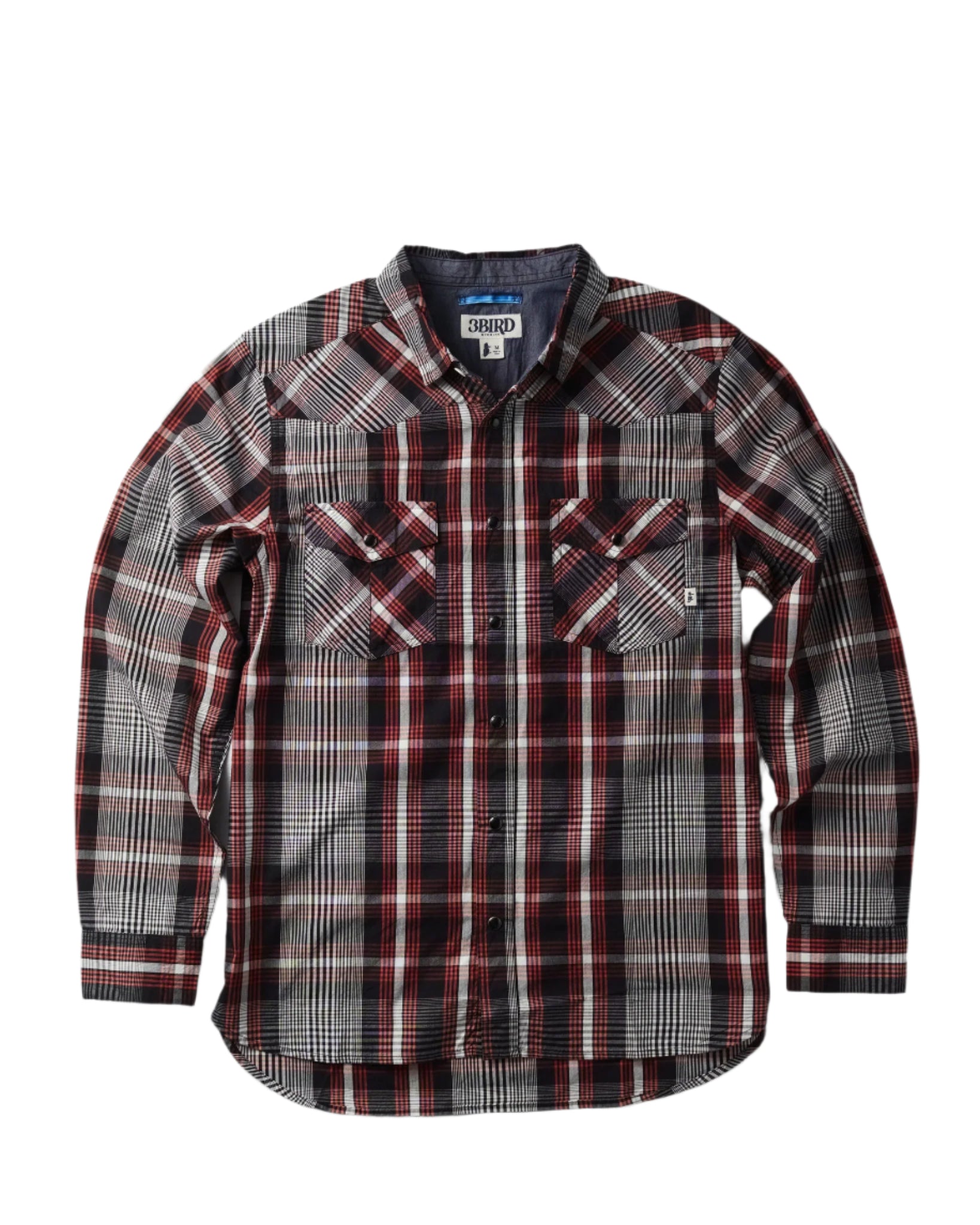 Ranchester LS Shirt - Black Horizon Plaid