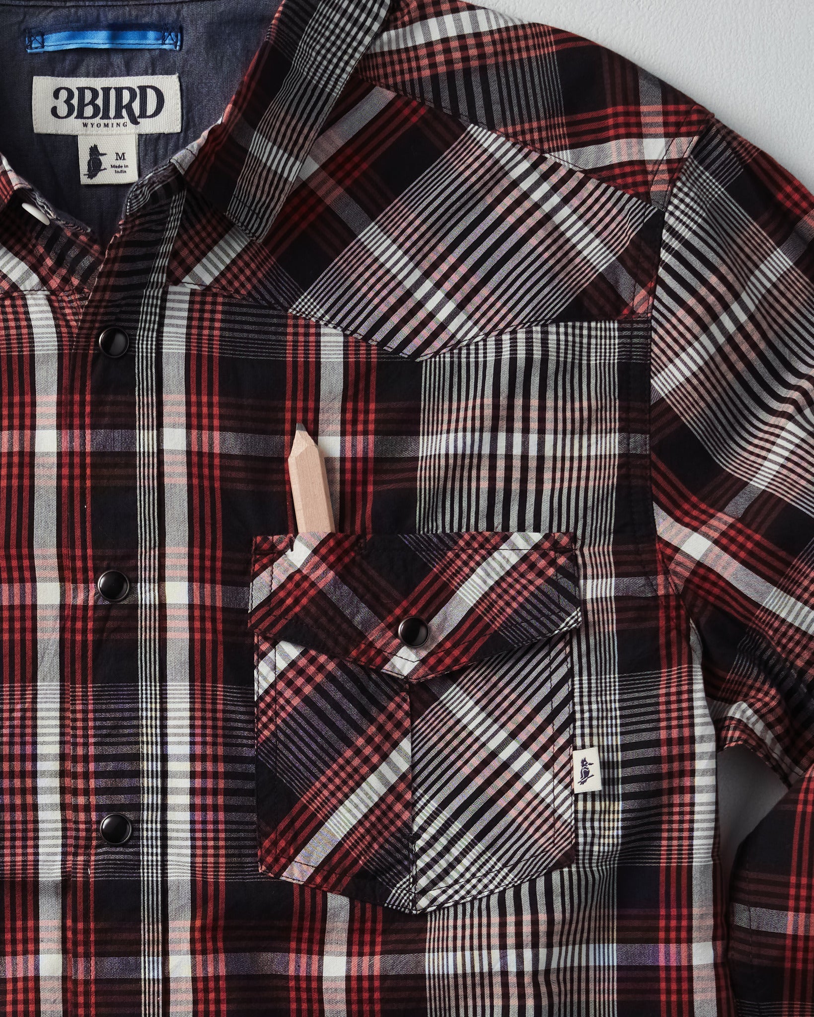 Ranchester LS Shirt - Black Horizon Plaid