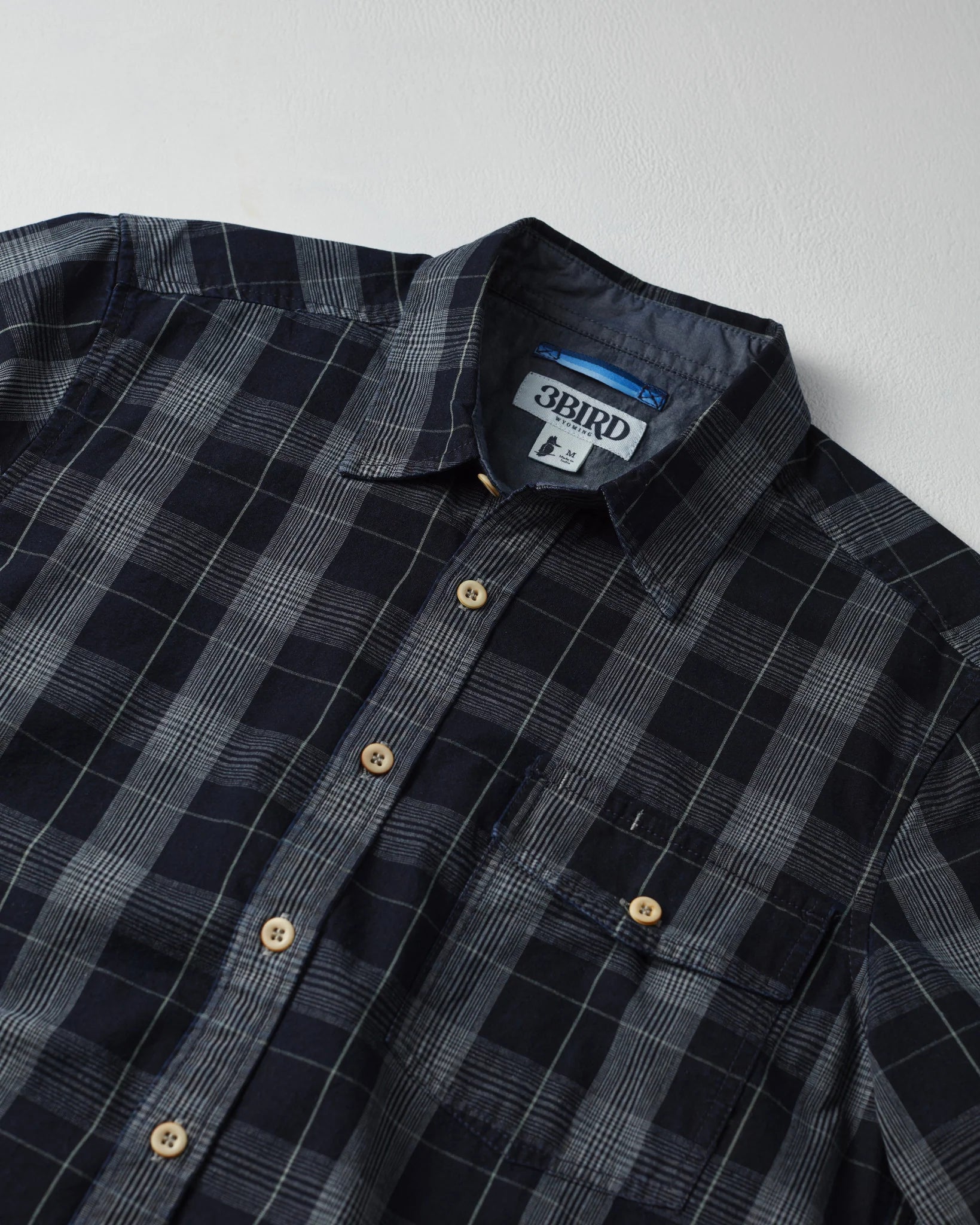 Stellar LS Shirt - Pewter Rosario Plaid