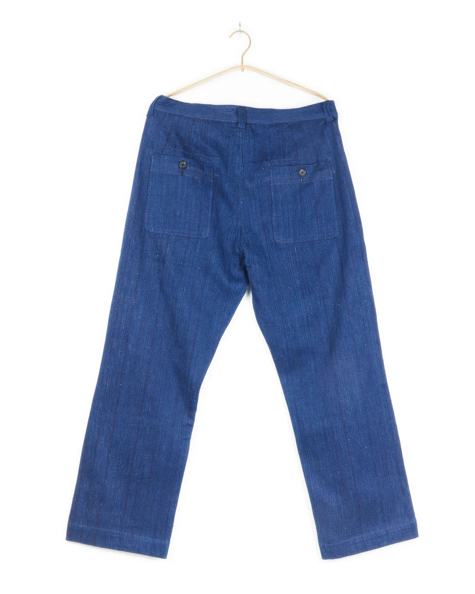 Tamal Pant - Cotton Twill Indigo