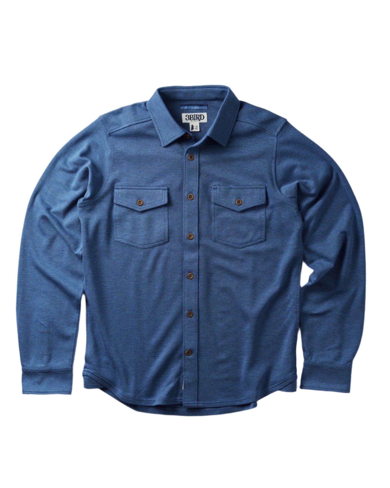 Tidal Knit Shirt - Bluebird
