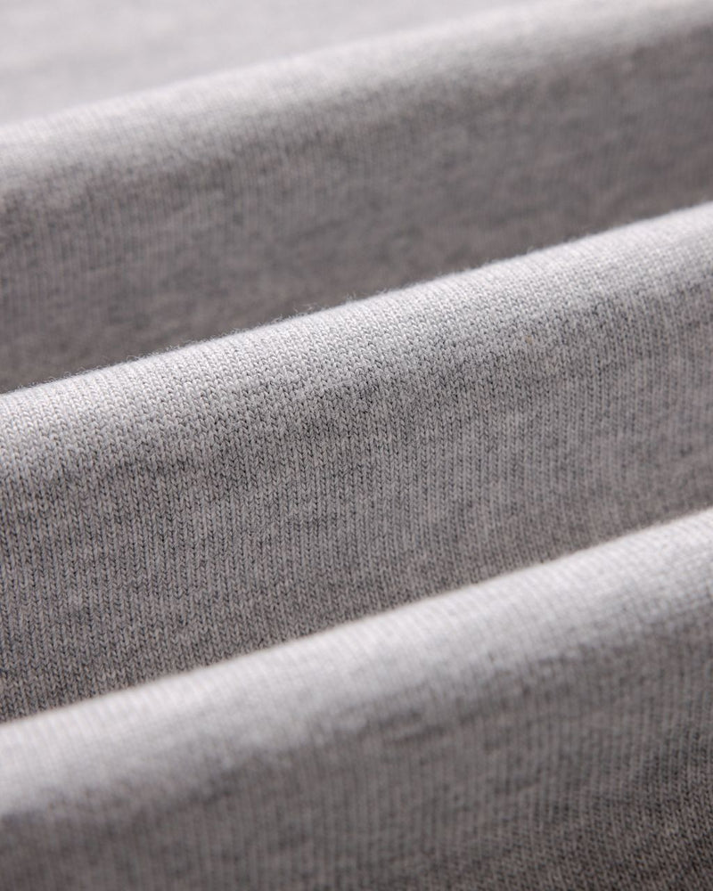 The Rugby Shirt in Heather Grey