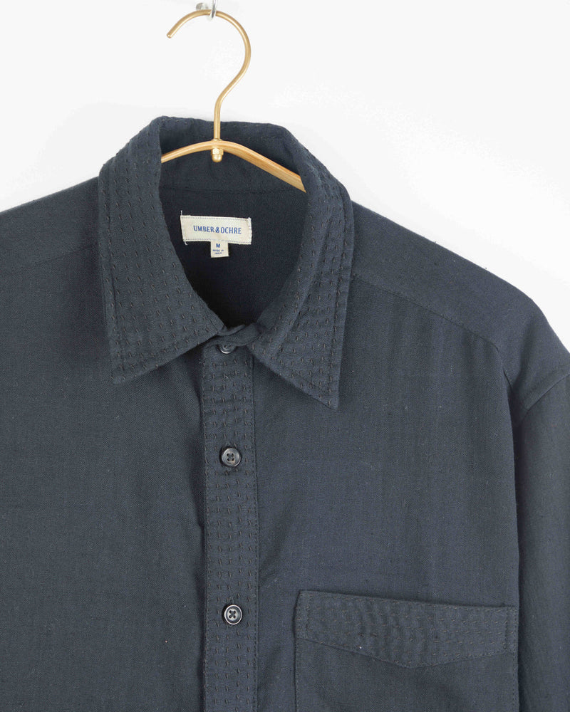Neil Long Sleeves Shirt Cotton Kora In Black