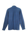 Neil Long Sleeves Shirt Cotton Kora In Indigo Chambray