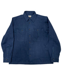 Vivek Shirt in Dark Indigo Denim