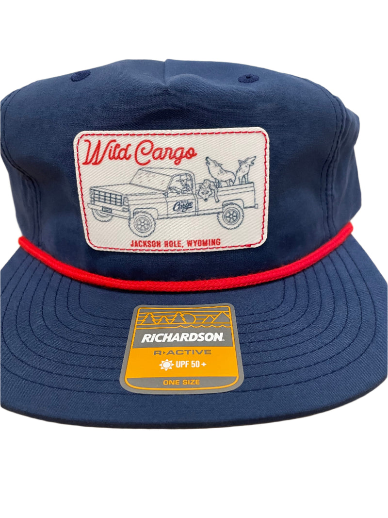 Wild Cargo - Wolf Pack Hat - Blue