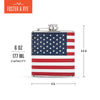 Stainless Steel Flask - American Flag