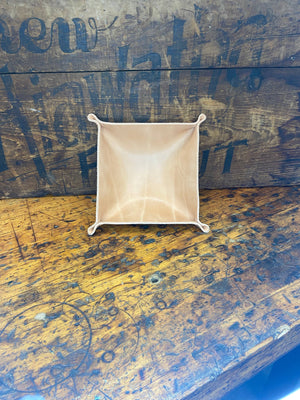 Leather Valet Tray