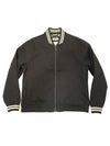 Speedway Bomber in Organic Faded Black Twill