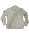 Vivek Shirt - Distortion Weave - Natural/Indigo