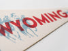 Wyoming Felt Pennant