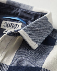 Frontier Flannel - Dove Bison Check