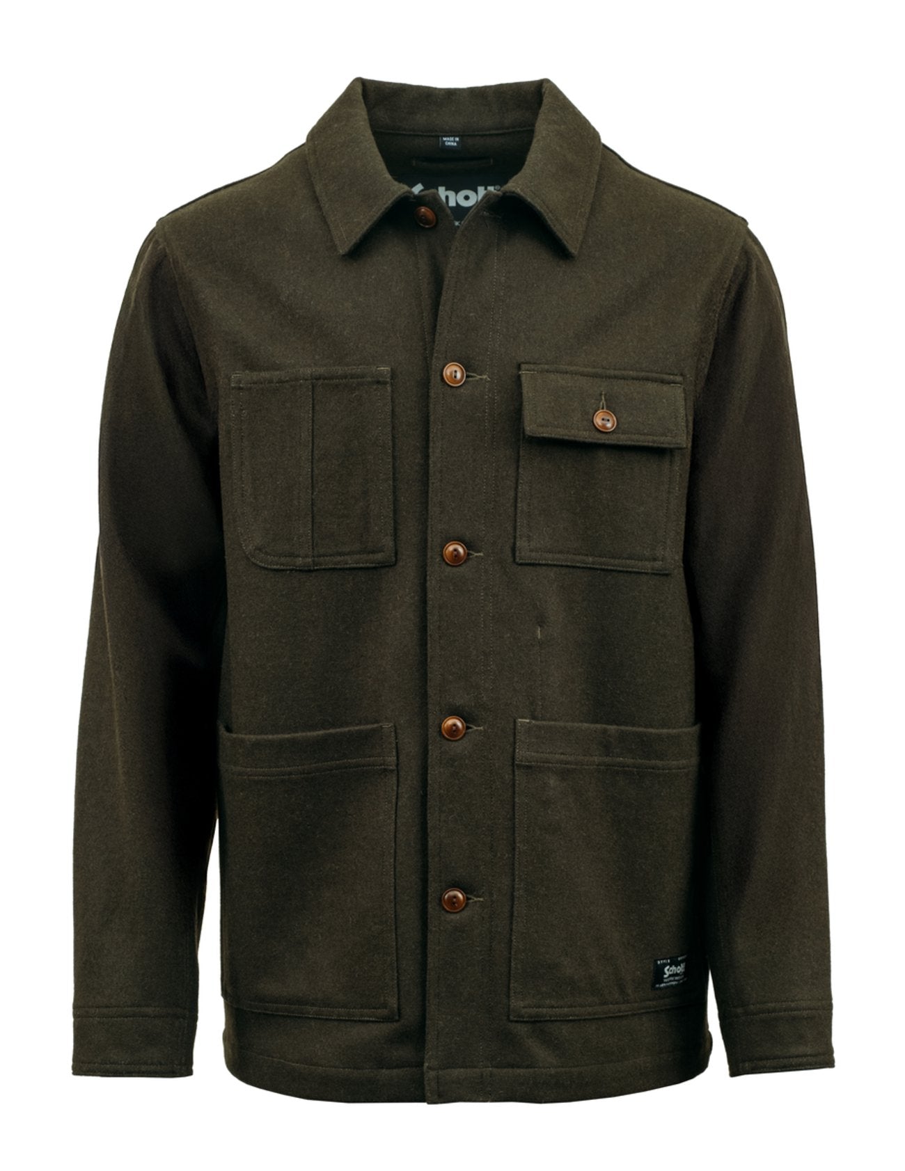 Wool Blend Chore Jacket