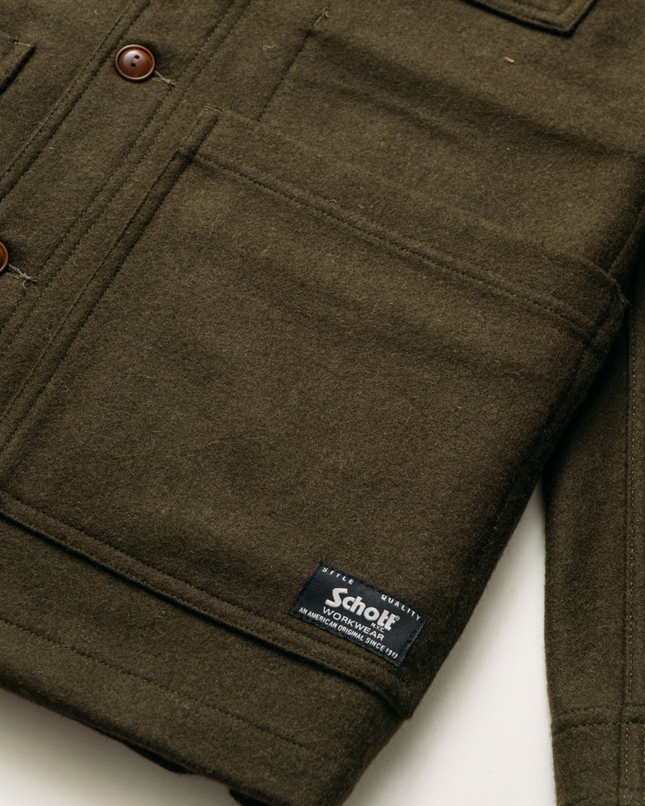 Wool Blend Chore Jacket