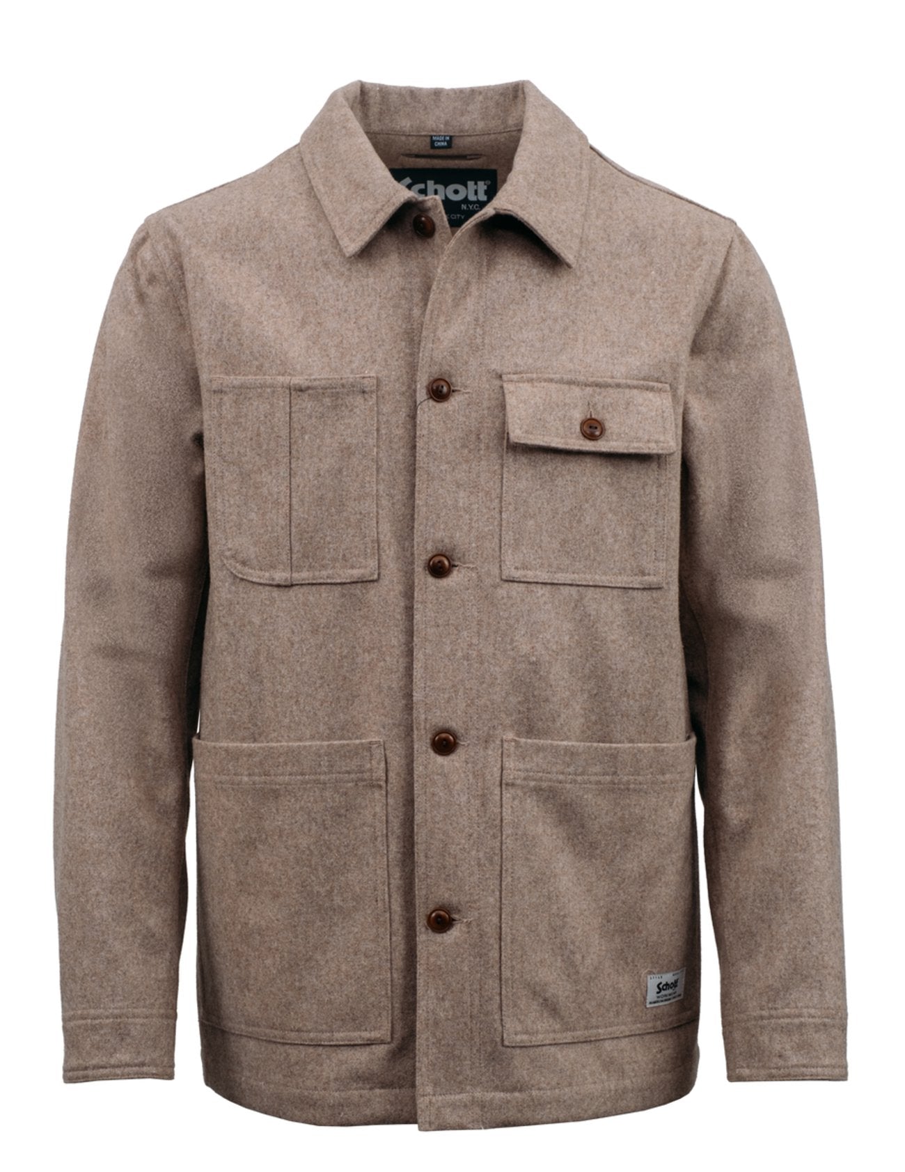 Wool Blend Chore Jacket