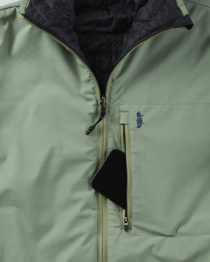 Switch Insulated Jacket - Black/Sage