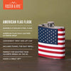 Stainless Steel Flask - American Flag