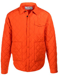 Down-Filled Quilted Shirt Jacket