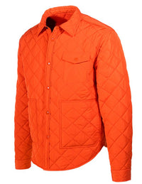 Down-Filled Quilted Shirt Jacket