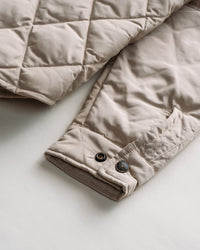 Down-Filled Quilted Shirt Jacket