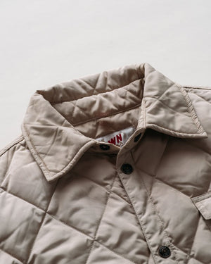 Down-Filled Quilted Shirt Jacket