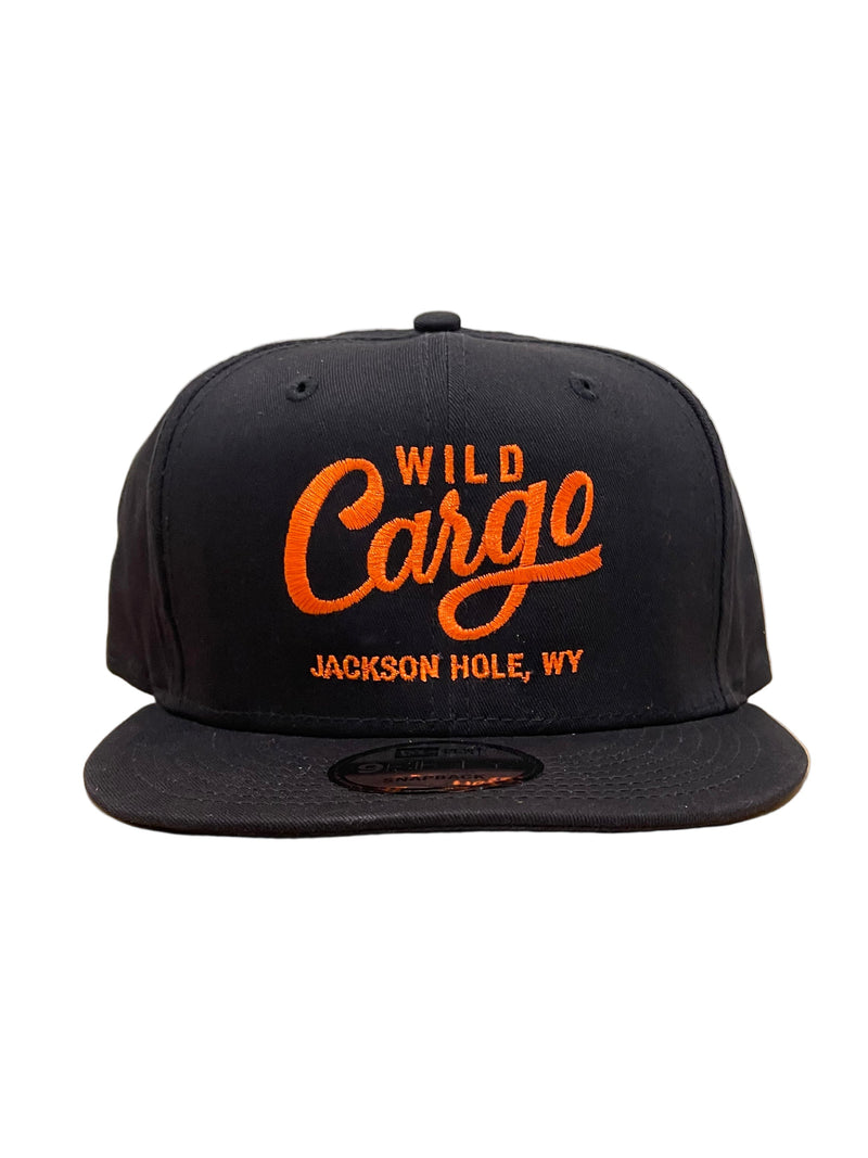 Wild Cargo New Era Hat - Dark Navy/Orange