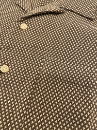 The Conrad Shirt in Cocoa Dobby