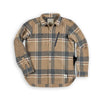 Farallon Wool Plaid Shirt - Beige