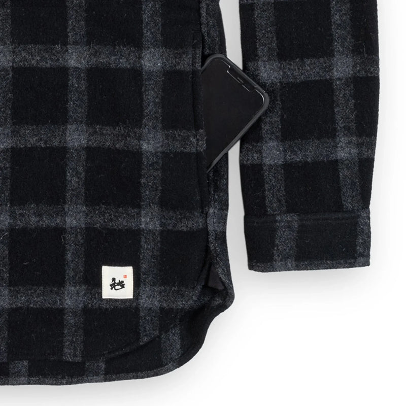 Farallon Wool Plaid Shirt