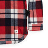 Farallon Wool Plaid Shirt - Red/Blue Plaid