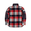 Farallon Wool Plaid Shirt - Red/Blue Plaid