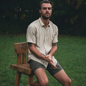 Roark Bless Up Short Sleeve Button-Down Shirt