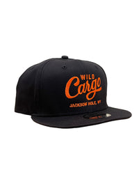 Wild Cargo New Era Hat - Dark Navy/Orange