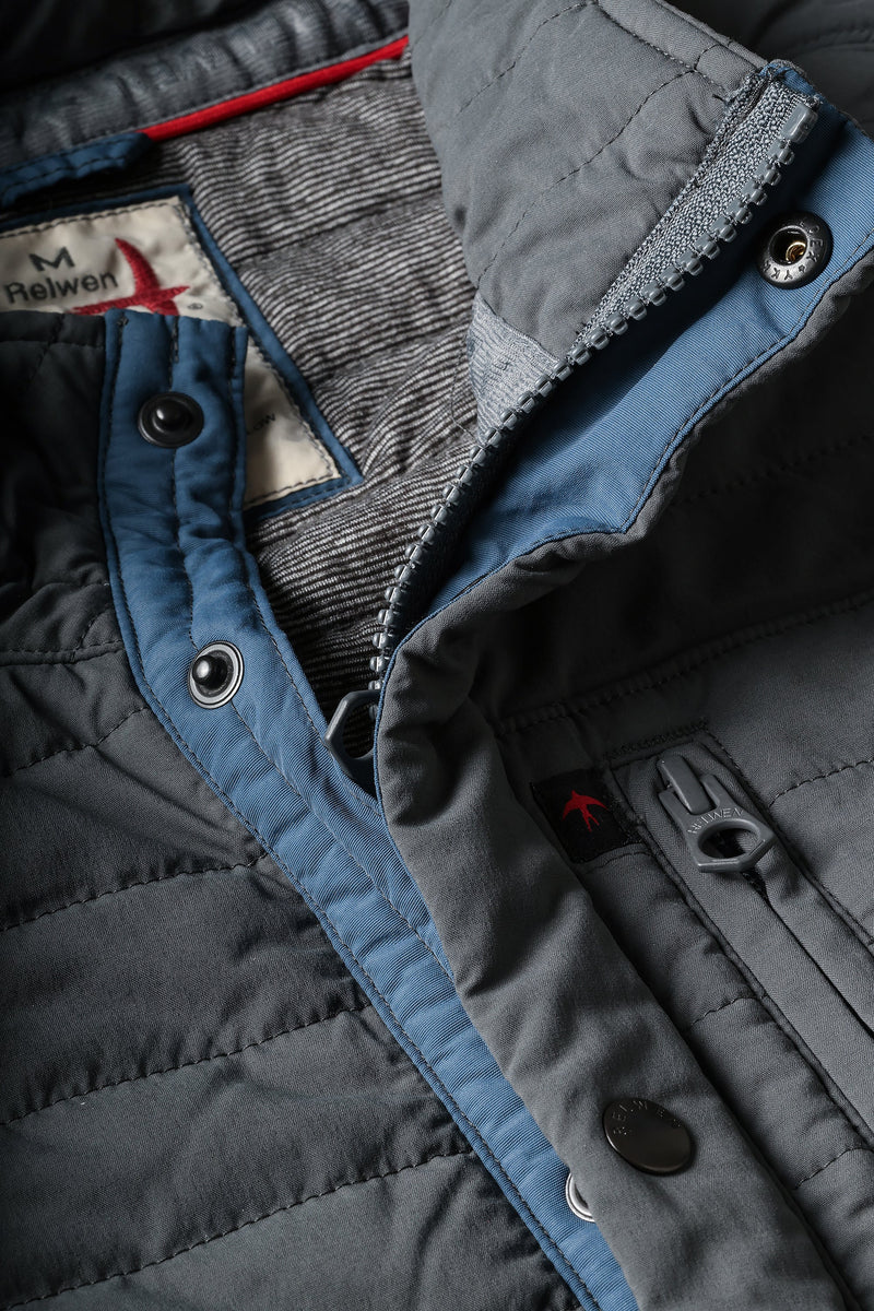 Windzip Vest - Charcoal